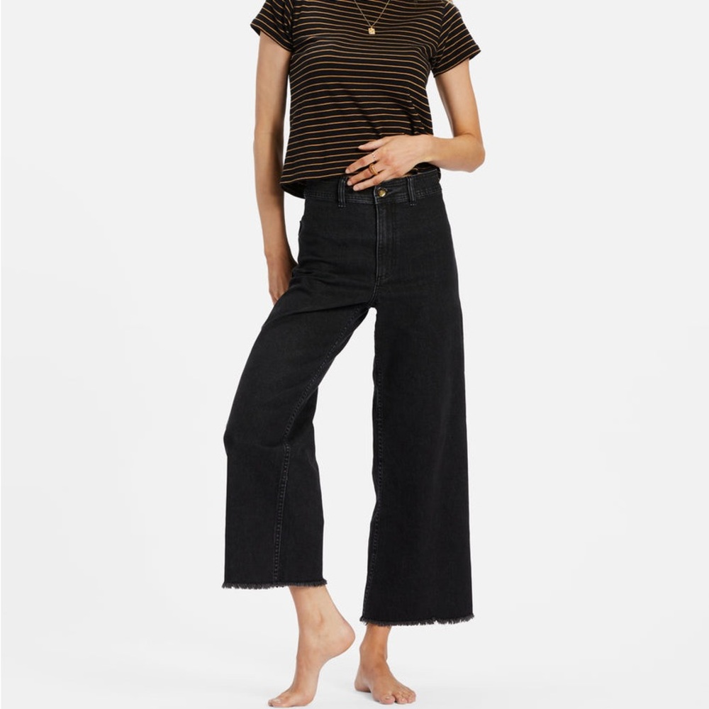 Billabong Free Fall Wide-Leg Pants, Women’s Billabong Black Jeans Size 24
